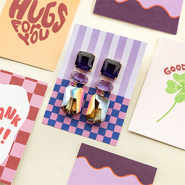 Nouveau Boucles d’oreilles et cartes à bijoux BY31®