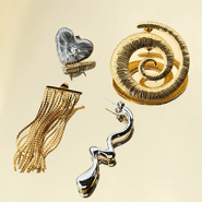 Nouveau Collection boucles d’oreilles acier inoxydable