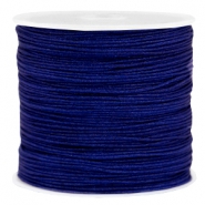 Fil macram&eacute; 0.8mm bleu marin