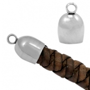 Apprêts en acier inox embout Ø6mm argenté (inox)