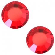 Swarovski Elements SS30 flatback (6.4mm) Light siam red