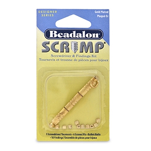 Beadalon Scrimp Finding Kit bullet shape 1.04mm Dor&eacute;