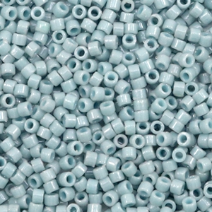 Perles Miyuki delicas 11/0 Duracoat opaque dyed moody blue DB-2129