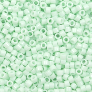 Perles Miyuki delicas 11/0 Opaque light mint green DB-1496-1