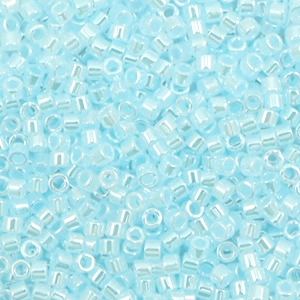 Perles Miyuki delicas 11/0 Ceylon light aqua DB-239