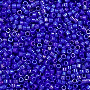 Perles Miyuki delicas 11/0 Opaque luster cobalt blue DB-216