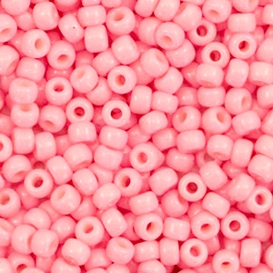 Perles de rocailles Miyuki 8/0 Duracoat opaque lychee pink 8-4463