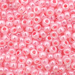 Perles de rocailles Miyuki 8/0 Ceylon carnation pink 8-535