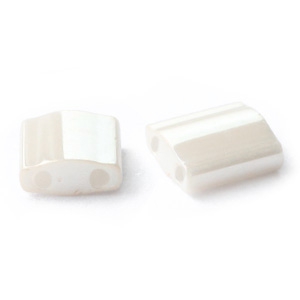 Perles Miyuki tila 5x5mm Ceylon antique ivory pearl TL-592