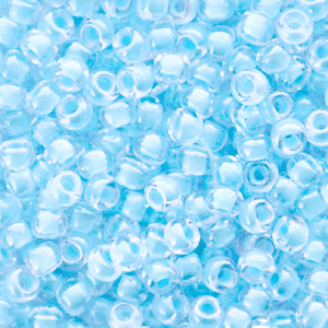 Perles de rocailles Miyuki 8/0 Luminous turquoise 8-4300