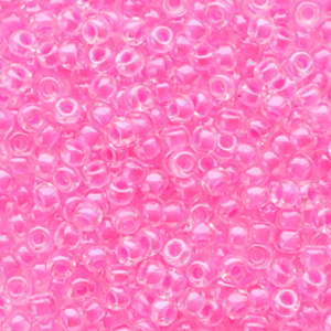 Perles de rocailles Miyuki 8/0 Luminous pink 8-4299