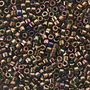 Perles Miyuki delicas 11/0 Metallic iris brown DB-7