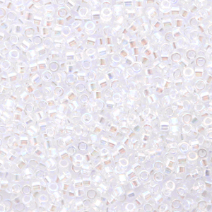 Perles Miyuki delicas 11/0 Transparent AB crystal DB-51