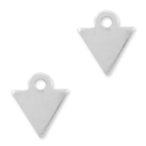 Argent 925 breloques triangle Argent