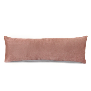 Pr&eacute;sentoir bijoux coussin velours doux Rose vintage
