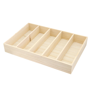 Pr&eacute;sentoir bijoux pour coussins Naturel (couleur naturelle du bois)