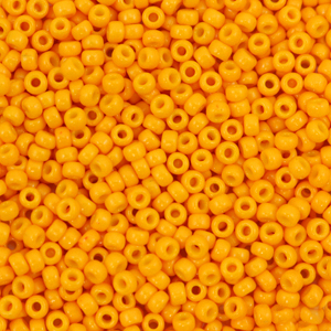 Perles de rocailles Miyuki 11/0 Duracoat opaque kumquat orange 11-4454