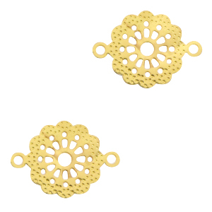 Connecteurs boh&egrave;mes Dor&eacute;