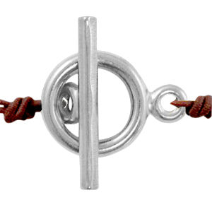 Appr&ecirc;ts en acier Inox fermoir T Argent&eacute;