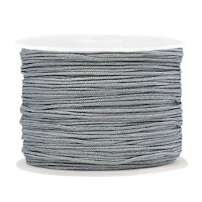 Fil macram&eacute; 1.0mm Gris ardoise