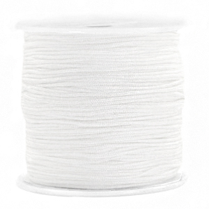 Fil macram&eacute; 0.8mm Blanc