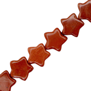 Pierres naturelles &eacute;toile Rouge terre