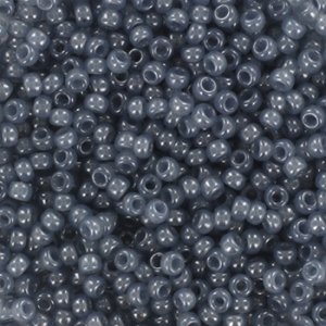 Perles de rocailles Miyuki 11/0 Ceylon translucent slate blue 11-2378