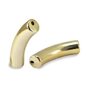 Perles acryliques tube Dor&eacute;