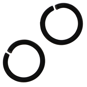 Appr&ecirc;ts color&eacute;s anneaux bris&eacute;s Noir