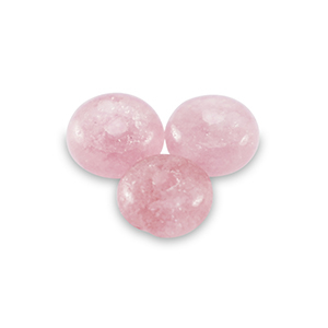 Pierres naturelles Opale commune rondelles 4mm Rose clair