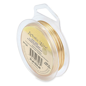 24 Gauge Artistic Wire Laiton anti-ternissement