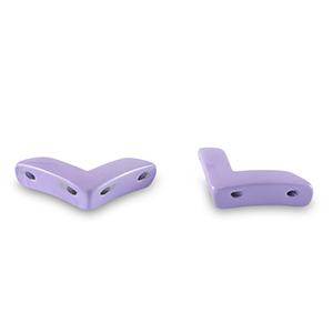 Perles tile fl&egrave;che Violet paisley