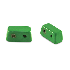 Perles tile rectangle Vert