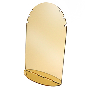 Plexx pr&eacute;sentoir bijoux pour colliers Dor&eacute;