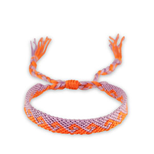 Bracelets tendance Lilas-Orange
