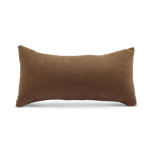 Pr&eacute;sentoir bijoux coussin velours doux Marron fonc&eacute;