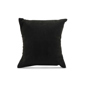 Pr&eacute;sentoir bijoux coussin velours doux Noir
