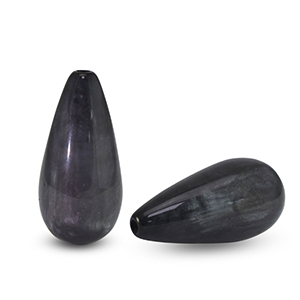 Perles Polaris Elements en forme de goutte Polmo Anthracite