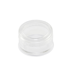 Plateaux de rangement pour bijoux rondes transparent