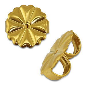 Appr&ecirc;ts en acier inox papillons boucles d'oreilles Dor&eacute;