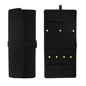 Trousse &agrave; bijoux de voyage grand Noir