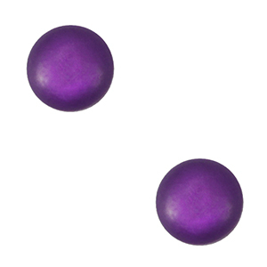 Cabochon "Pierre de Naissance" F&eacute;vrier doux 4mm Polaris Elements SS16 Shiny Violet raisin