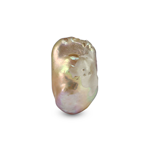 BQ Perles d&rsquo;eau douce baroque Rose naturel