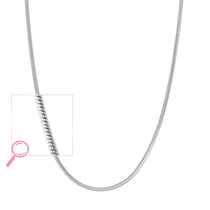 Colliers en acier Inox Argent&eacute;