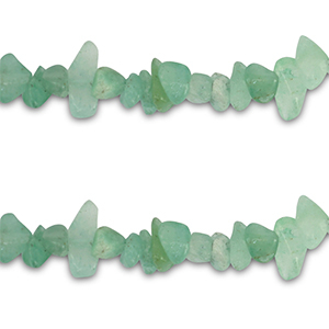 Perles chipstone Quartz Aventurine Vert