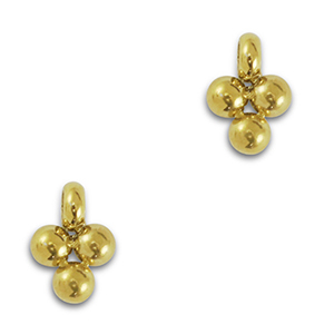 Breloques en acier Inox Dor&eacute;