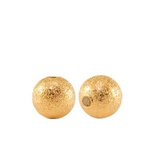 Perlen en m&eacute;tal DQ 4mm Dor&eacute; (sans nickel)