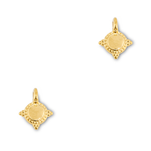 Breloques en m&eacute;tal DQ Dor&eacute; (sans nickel)