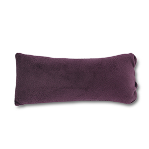 Pr&eacute;sentoir bijoux coussin velours doux Violet fonc&eacute;