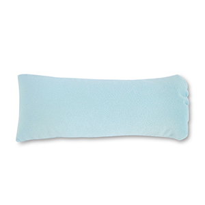 Pr&eacute;sentoir bijoux coussin velours doux Bleu glacier
